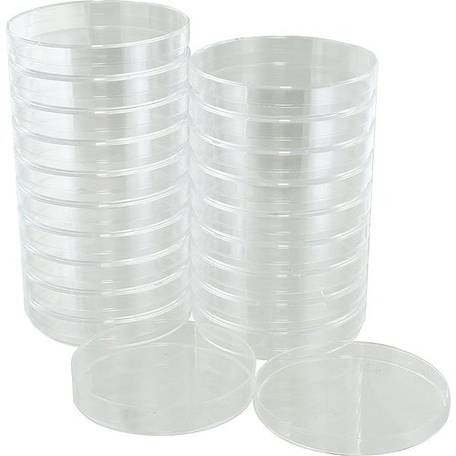Plastic Petri Dishes - 90mm - pack of 20