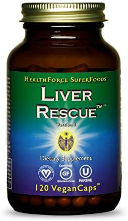 HEALTHFORCE SUPERFOODS Liver Rescue - 120 VeganCaps