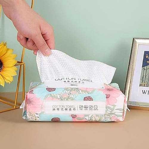 Lenço Algodão 50 Peças Toalha Facial Pele Macia Lencinho Bebê Maquiagem Premium (3, Peças)