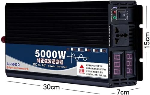 Onduleur pur sinus 2500W haute performance DC AC pour véhicule et habitat - 6