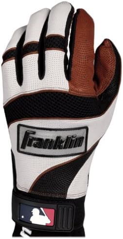 Franklin Sports MLB AVS-2 Pearl/Copper Batting Glove