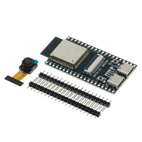 Tuesoa Placa de Desarrollo de Cámara ESP32-S3 WROOM N16R8 Módulo de Cámara Bluetooth WiFi Integrado Módulo ESP32-S3-WROOM-1 N16R8 con OV2640