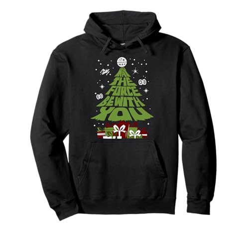 Star Wars Möge Die Macht Mit Dir Sein Weihnachtsbaum Pullover Hoodie