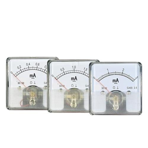 Ampèremètre CC SD60 300mA pour mesure de courant continue à aiguille CZ60