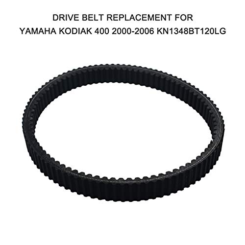 Sangmei Embreagem de correia em V de correia de transmissão compatível com Yamaha Kodiak 400 2000-20