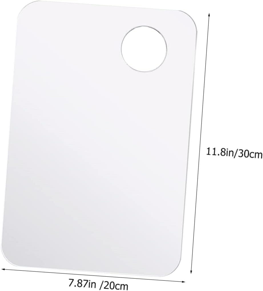 jojofuny 2pcs Paint Palette for Acrylic Watercolor Paint Trays Artist Mixing Plates Pigment Trays Easy to Use