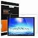 MEGOO Screen Protector for Surface 3 10.8 Inch, Tempered Glass - Bubble Free/Ultra Clear/High Sensitive Screen (Lifetime Replacement)