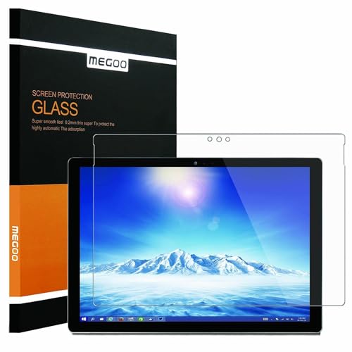MEGOO Surface 3 Protector de pantalla, vidrio templado, sin burbujas, ultra transparente,...