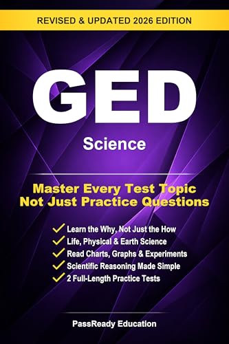 GED 2026 Science: Complete Study Guide with Practice Tests
