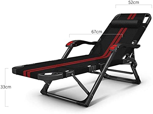 Chaise robuste zéro gravité inclinable avec cadre acier durable - 4