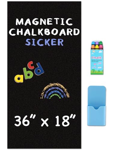 HeatPomelo Magnetic Chalkboard Wallpaper Peel and Stick 36