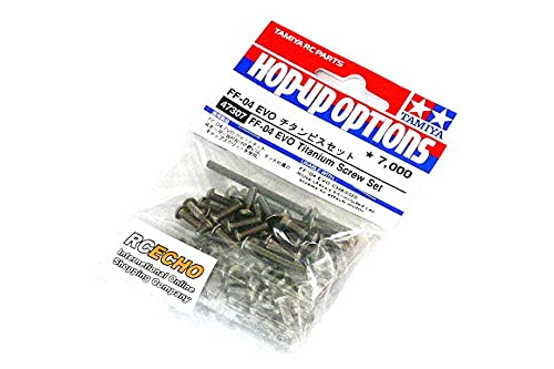 Vis titane Tamiya FF-04 Evo 47307 pour éliminer la rouille et l'usure des pas de vis