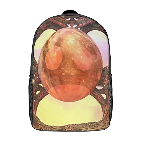 Sac d'école pour adolescents Fractal | Sac à dos imprimé 3D grand format unisexe