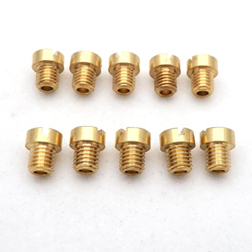 YunShuo 10x 5mm M5 Main Jet for Dellorto Carb Size 50-72 50 52 55 58 60 62 65 68 70 72 YunShuo 10x 5mm M5 Main Jet for Dellorto Carb Size 50-72 50 52 55 58 60 62 65 68 70 72