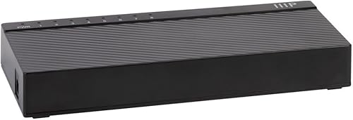 Miniatura 2 de Monoprice Switch de escritorio no administrado Gigabit Ethernet de 8 puertos - 10/100/1000Mbps, RJ45, IEEE 802.3ab, Plug-n-Play, diseño sin