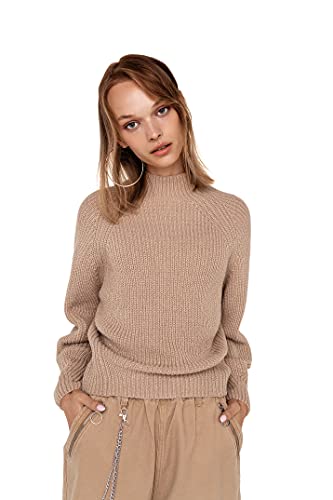 Befree Donna Maglione Basic con collo a Lupetto