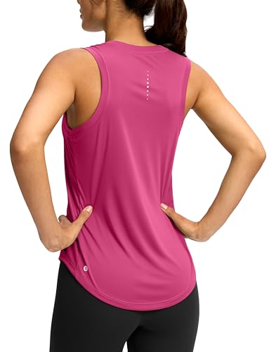 Haut d'entraînement rose S anti-frottement pour exercice et running