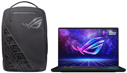Image of ASUS ROG Zephyrus M16 (2022), 16 inch inch (40.64 cms) 2K QHD 165Hz /3ms, Core i7-12700H 12th Gen, RTX 3060 6GB Graphics, (16GB RAM /1TB SSD), GU603ZM-K8035WS + ROG BP1501 Gaming Bag (Black)