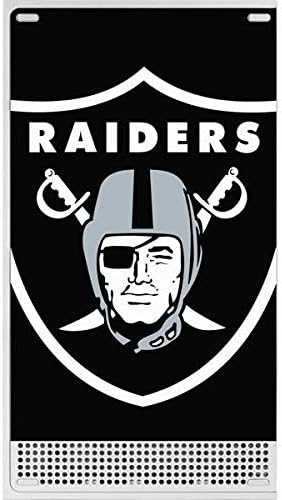 Skinit Decal Gaming Skin Compatible with Xbox Series S Console - Officially Licensed NFL Las Vegas Raiders Large Logo Design