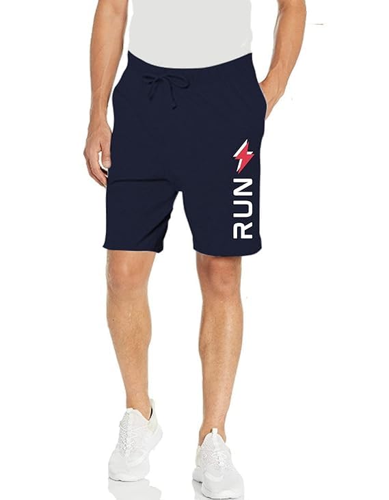 kart black Men's Cotton Knee Length Casual Regular Fit Shorts | Single (Mshorts_Navy_ThundRun_4XL)-picture-22