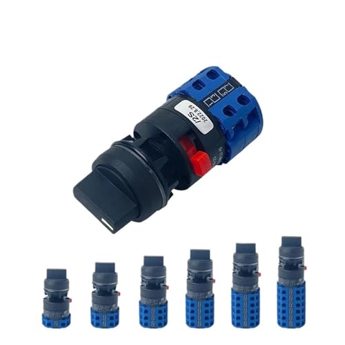 Conmutador de leva rotativo LW26-20S de 20A con selector principal de 4 polos