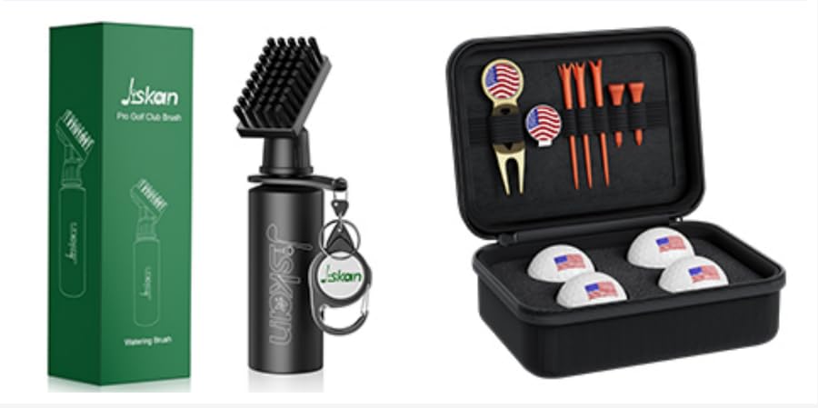 ゴルフ用品、賞品まとめ売り Amazon.com : Jiskan Golf Accessories Set Combo with Gift Box