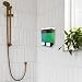 Imagen de GUSTO Dispensador Doble de Pared Manual de Jabón de 500 ml con 2 Compartimentos con Cerradura para Champú y Gel de Baño para Baños
