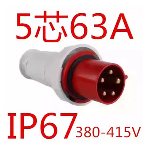 Conector industrial de aviación 5 pines 63A/125A miniatura 2