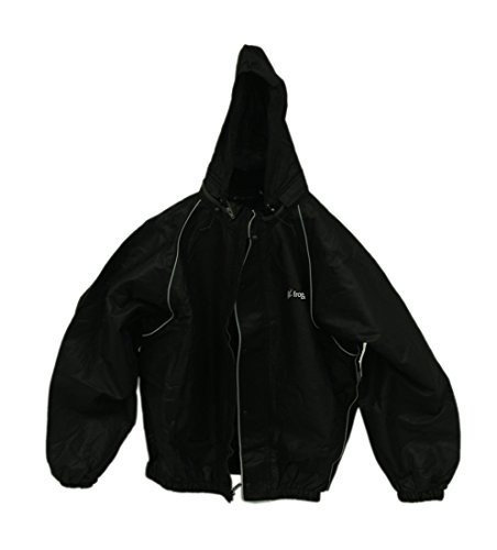Frogg Toggs Road Toad Jacket, Black, X-Large
