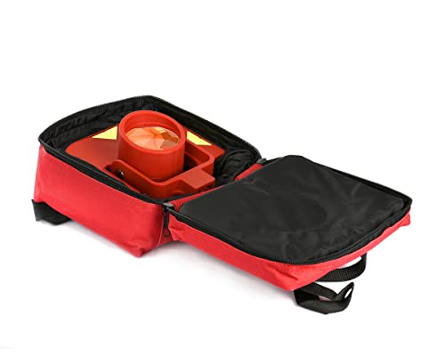 AdirPro Leica Style Tilt Prism Set - Heavy Duty Lightweight Single Circular Tilt Prism Fits All 0/86mm Tilt Prism with Soft Bags Ideal for Land Surveying Prism for Total Stations by AdirPro - Image 4