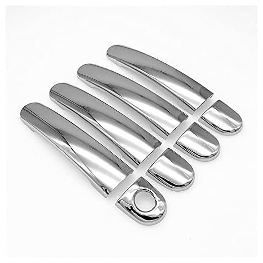 OPIUYS Caro Exterior Door Handle Sequins, Car Exterior Door Handle Chrome Cover, 8pcs ABS Car Decor Accessories, Fit For Audi TT 1999 hasta 2006
