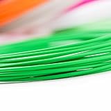 Wokashaka 3D Pen Filament 1.75mm PCL Filament Refills 246 Linear Feet Total of 15 Different Colors in 16.4 Feet Lengths