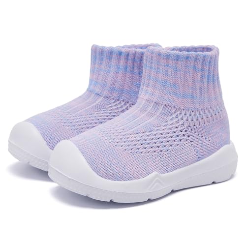 Image of MORENDL Toddler Sock Shoes Baby Walking Shoes Infant Slippers Boys & Girls Non-Slip Sneakers