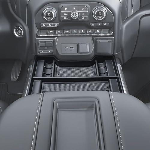 HGWEI Center Console Organizer for 2019-2022 Chevy Silverado GMC Sierra by HGWEI - Used condition - Image 7