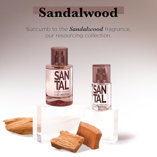 Image of Solinotes Santal Eau de Parfum, Spices & Musk, for Women & Men, 1.7 Fl Oz