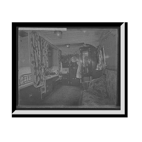 [Interior of S.S. Prinzessin Victoria Luise, a stateroom] Heritage Wall Art Print | Classic Period Photo | Office Wall Decor | 17x22