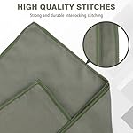 Quick Dry Camping Towel, Microfiber Travel Towel 3 Size at 1 Pack for Camping, Beach, Gym, Sports, Yoga & Swimming Pool, Army Green - Image 4