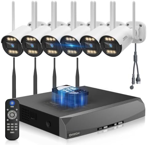Amazon : 《130° Wide Angle & 2-Way Audio》Wireless Security Camera