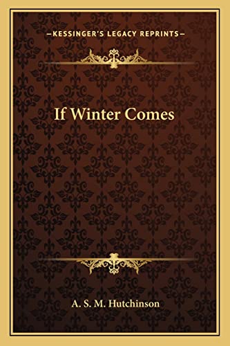 If Winter Comes