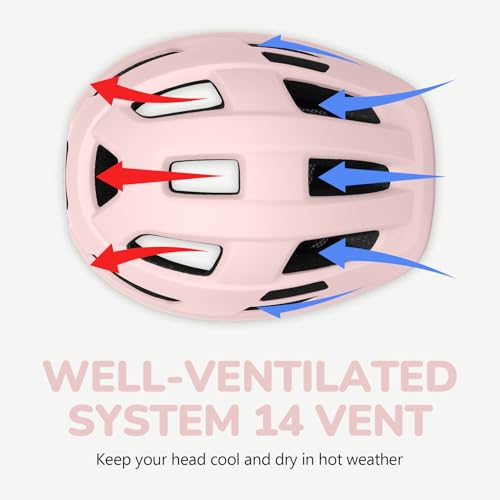 Image of Toddler Kids Bike Helmet, Adjustable Infant Baby Bicycle Helmet for Age 1-3-5-8 Years Child Boys Girls, Multi-Sport Scooter Skateboard, 2 Sizes