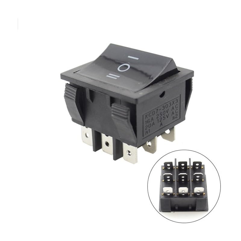 9 pins Rocker Switch on-Off-on/on-Off(On-Off-on)
