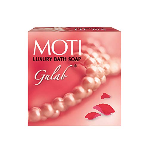 Moti Luxury Bath Soap, Gulab, 150g