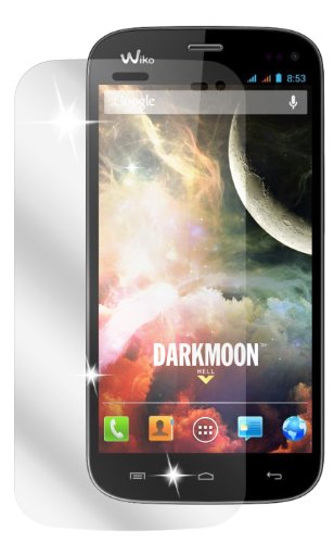 dipos I 2x Protection ecrán compatible avec Wiko Darkmoon Films de Protection d'écran Transparent