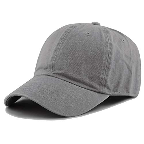 Image of The Hat Depot 100% Cotton Pigment Dyed Low Profile Dad Hat Six Panel Cap