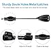 LBW Stand Up Paddle Board Paddle - 3 Pieces Adjustable Aluminium Alloy Floating SUP Paddle with Storage Bag, Portable Durable Oars