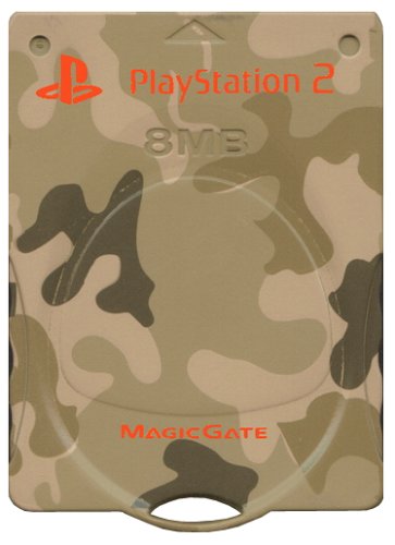 PlayStation2専用 MEMORY CARD デザートペイント