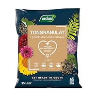 Westland Tongranulat, 25 l – Pflanzgranulat ideal für Hydrokultur, Drainage Substrat ohne chemische Zusätze, für Innen- und Außenbereich