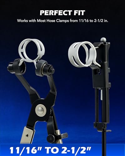 Image of OMT 35pc Master Disconnect & Hose Clamp Pliers Tool, Car AC Fuel Line Kit | Auto Long Reach Hose Clamp Remover Kit with Clic R Type Swivel Jaw, Fuel A /C Disconnect Pliers For Ford Chevy Dodge Vehicles