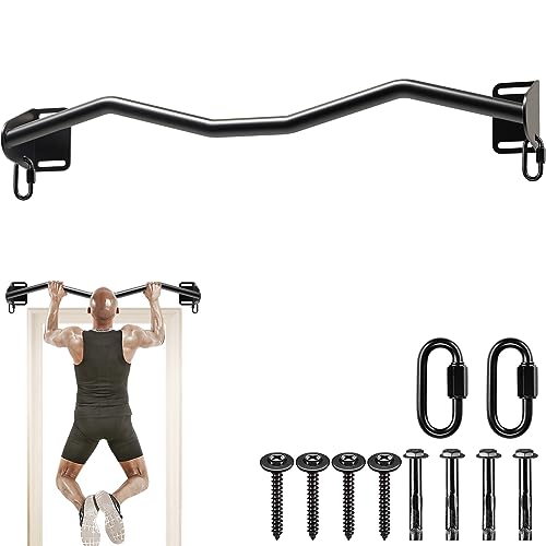 Kipika 36" Wall Mount Pull-Up Bar - Durable Steel, Anti-Corrosion - Multifunctional Home Gym by Kipika - Used condition - US$40.06