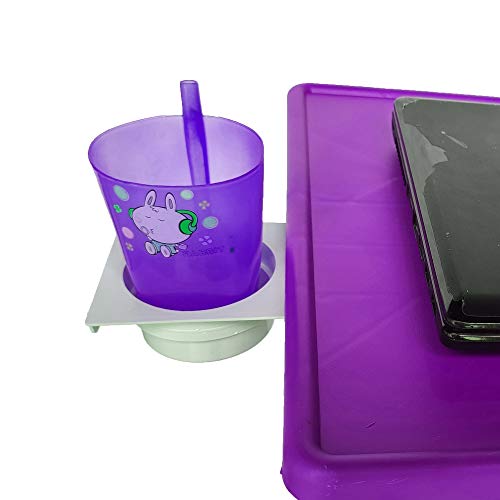 Image of SAI PRASEEDA Adjustable Table Mate - Multi Purpose Laptop & Kids Study Table - Purple Color (Metal)